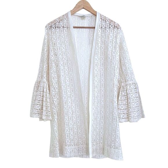 Vintage 1960’s Cole Of California Crochet Lace Swim Coverup - Picture 1 of 9